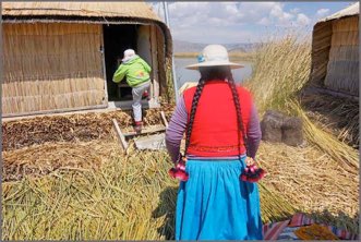 Titicaca home, Peru