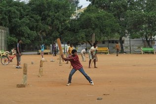 Cricket practice