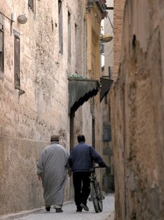Street scene, Fez